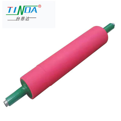 Zylindrische PU-Silicone-Gummiwalzen für die Lamination