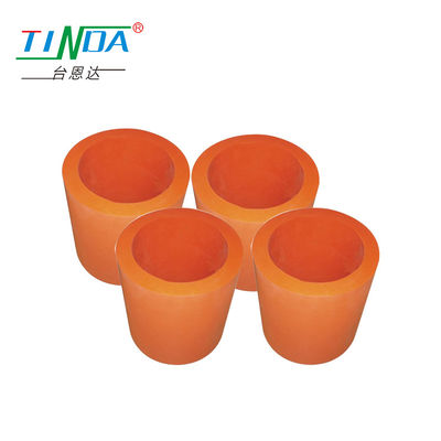 Hohe Haltbarkeit Hochtemperatur-Hotpressed Silicone Gummiwalze anpassbar
