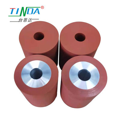 High-Precision-Industrial Silicone Gummi-Roller Verschleißbeständig