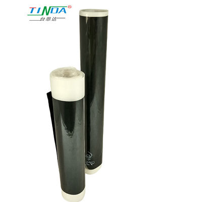 0.12 mm ~ 10 mm Schwarze leitfähige Elastomerfolie ausgezeichnete Zugfestigkeit