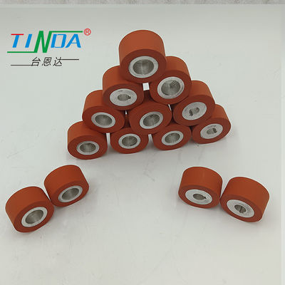 Glatte Oberfläche hohe Temperatur 350 Grad Silikon-Roller Top Low Wheel für PFAFF 8323 Heißluft-Seam Versiegelungsmaschine