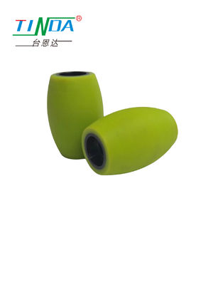 Langlebiges, verschleißfestes, industrielles Gummi-Rollerrad, angetriebenes Gummi-Rad, geringer Lärm, glatter Griff