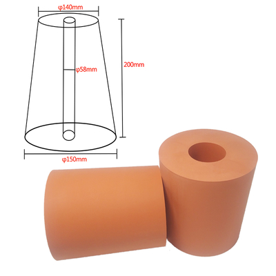 Hochpräzises Thermotransfer-Silikonrad mit kundenspezifischer Härte und bis zu 0,02 mm Toleranz