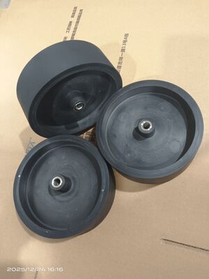 Ausrüstung für das Tennistraining Elastomer Roller Wheel mit Polyurethan Gummi Leichtgewicht Kunststoffkern für und langlebig