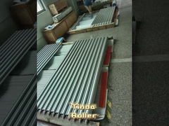 Niedrigschwingende Schwerlaststahlwalzen Rotationstrommel für Fördersystem