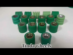 Geräuschreduzierende Gummi-Rollen mit hoher Haltbarkeit